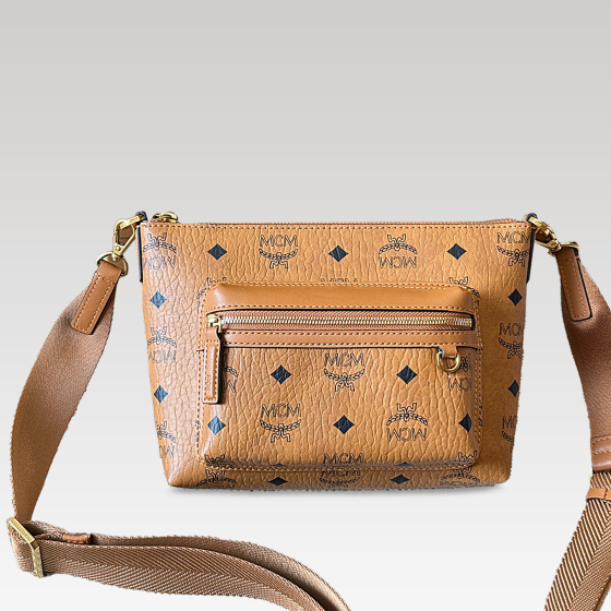 mcm Visetos crossbody bag
