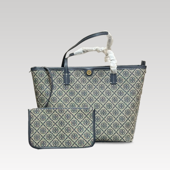 Tory burch tote bag plus wallet