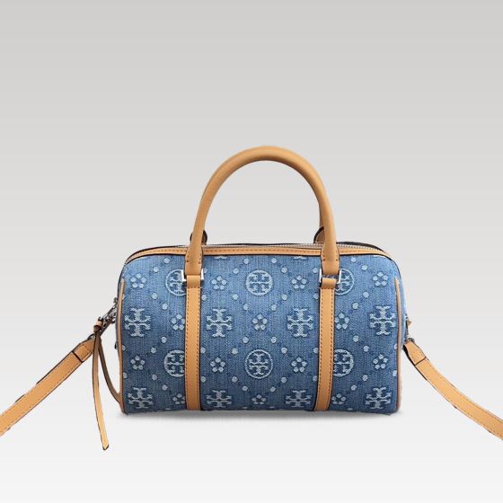 Tory burch denim pillow bag