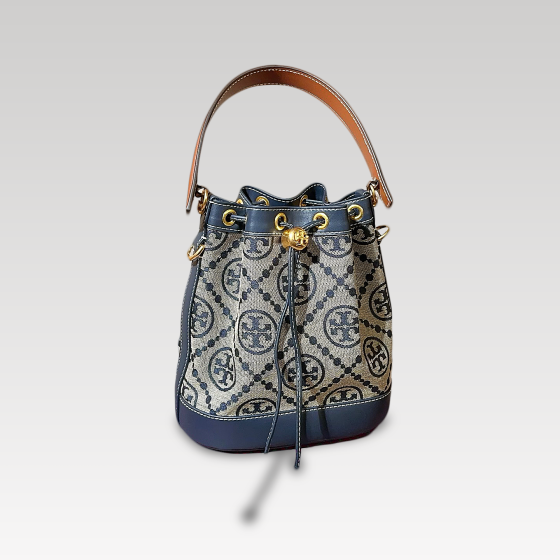Tory burch Mini Jacquard Classic Bucket Bag