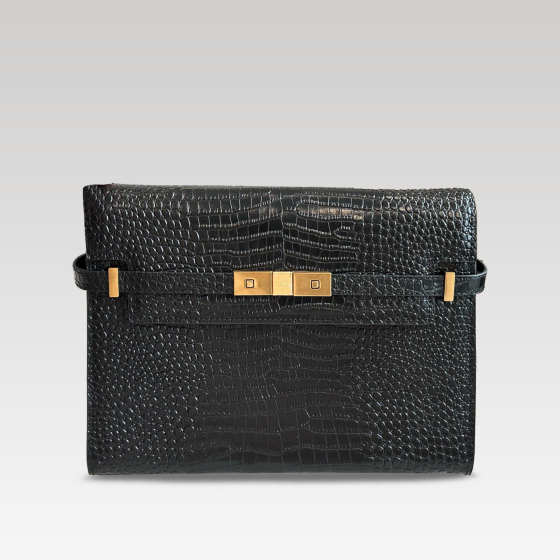 ysl crocodile pattern