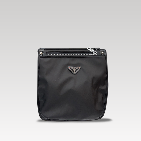 Prada Nylon fabric postman single-shoulder bag