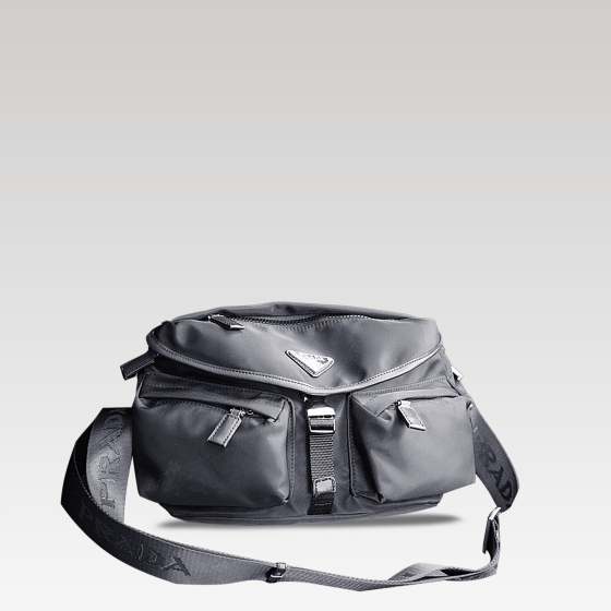 PRADA crossbody single-shoulder backpack