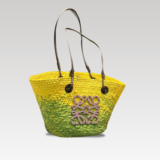 羅意威 夏日糖果色編織包