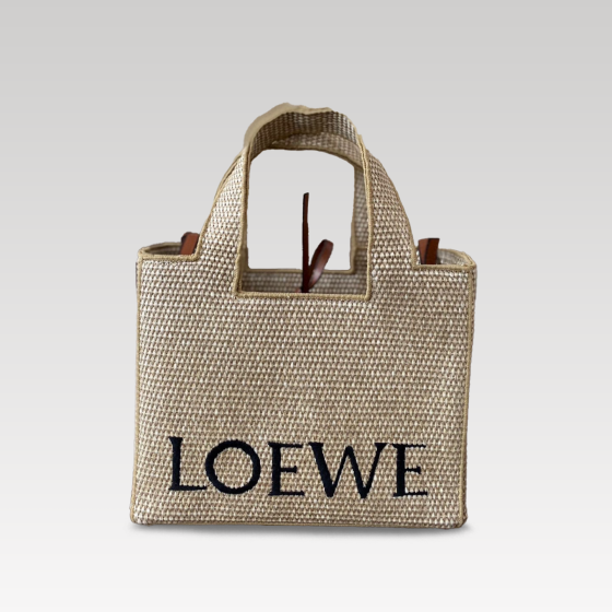 Loewe woven tote bag