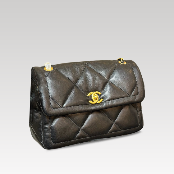 Chanel sheepskin flap bag